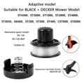 thumbnail image 3 of Pour Black & Decker ST1000/ST3000/ST4000/ST4500 Six Bobines + Capuchon + Ressort, RS-136-BKP+682378-02, 3 of 5