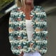 thumbnail image 1 of Cárdigan de mujer, cárdigan de manga larga, ahuecado, color sólido, chaqueta informal, parte superior de poliéster para mujer, 1 of 5