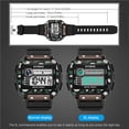 thumbnail image 3 of Soidarity Reloj deportivo digital para hombre Reloj de electrónico multifunción resistente al agua con alarma de Cronómetro Ropa Deportiva, Zapatos Camuflaje Verde Soidarity OD015068-01, 3 of 6