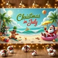 thumbnail image 5 of Colorful Design Christmas Beach Holiday Celebration Banner for Summer Party Family Gathering Event, 5 of 9