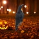 thumbnail image 4 of Negro de con plumas de , modelo de , espantapájaros de jardín, control de plagas libre, de pájaros, decoración Colcomx Decoraciones de Halloween del cuervo, 4 of 7