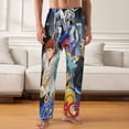thumbnail image 2 of Mobile Suit Gundam Mens PJ Pajama Pants Bottoms Lounge Pants Sleepwear PJs with Pockets, 2 of 7