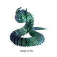 thumbnail image 3 of Xihbxyly Ofertas Del Prime Day Año de La Serpiente Impresión de Juguetes de Serpiente Impresión de Juguetes de Peluche Articulados y Flexibles Animales Exquisitos Juguetes Lindos para Mascotas Juguet, 3 of 5
