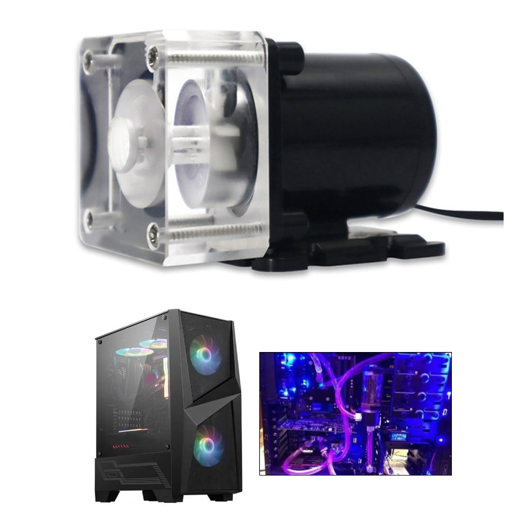 LIANXUE DCBrushless Water Pump High Efficiency for PC Cooling CPU Cooler Powerful 600L/H