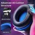 thumbnail image 3 of Gaming Headset for PS4 PS5 Xbox One PC Surround Sound with Microphone, 3 of 9