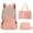 Pink, variant on BadPiggies Foldable Backpack Waterproof Portable Outdoor Handbag Travel Hiking Daypack (Beige)