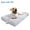 35.0"L x 23.0"W x 3.5"Th, variant on LosFong Washable Dog Bed Deluxe Plush Dog Crate Beds Comfy Kennel Pad Anti-Slip Pet Sleeping Mat for Large, Jumbo, Medium, Small Dogs Breeds, 35" x 23", Gray