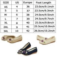 thumbnail image 3 of Women Vintage Embroidered Flats Flower Slip On Cotton Fabric Liner Comfortable Flat Shoes, 3 of 9