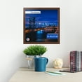 thumbnail image 5 of ArtToFrames 23.85x23.85 Inch - 60.6x60.6 CM Brown Puzzle Frame for 1000 piece Puzzles.1.25 Inch Custom Wood Puzzle Frames, Walnut - Comes with Economy Acrylic, 5 of 6