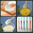 thumbnail image 7 of Limei 6 Pack Silicone Spatulas 8.2 Inch Small Rubber Spatula Non-Stick Kitchen Spatulas Heat-Resistant Flexible Scrapers Colorful Baking Spatulas for Kitchen Cooking, Mixing, Baking Tools (6 Color), 7 of 7
