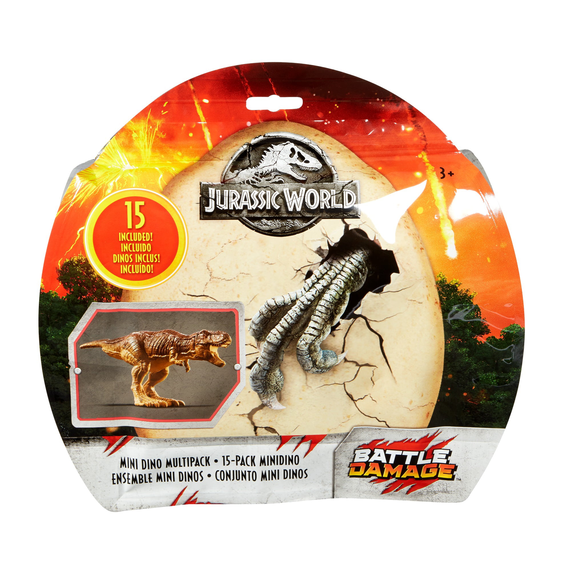 2 Themes to choose from Jurassic World play Sets by Mattel Age 3 