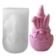 thumbnail image 4 of Moldes en Forma Enano 3D Rabbite Ear Gnome Resina Pascua Silicona Reutilizable para La Del, 4 of 9