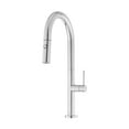 thumbnail image 4 of Chalet Single Handle, Pull-Down Kitchen Faucet in Chrome, 4 of 11