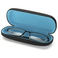 thumbnail image 3 of ALTEC VISION Medium Protective Hard Shell Glasses Case for Eyeglasses and Sunglasses with Microfiber Cleaning Cloth - Black / Blue, 3 of 5