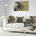 thumbnail image 3 of Designart Exotic Arabic Woman - Abstract Portrait Throw Pillow - 12x20, 3 of 5