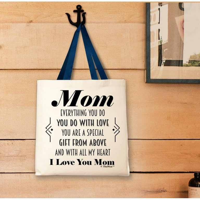 ThisWear Sentimental Gifts for Mom Being My Mother Is The Only