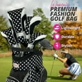 thumbnail image 7 of Womens Golf - Taboo Fashions 14 Way Lightweight Ladies Cart Bag (City Lights), 7 of 7
