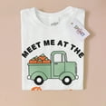 thumbnail image 3 of Spunky Stork Boys Pumpkin Patch Truck Organic Cotton Halloween Top, Sizes Newborn to 16, 3 of 4