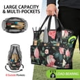 thumbnail image 2 of Garden Tool Bag,Pioneer Flower Floral Print Pattern Garden Tool Organizer,Garden Gifts,Waterproof Multi-Pocket Garden Tool Storage 11.8x5.5x11.4 Inch(Tools NOT Included), 2 of 6