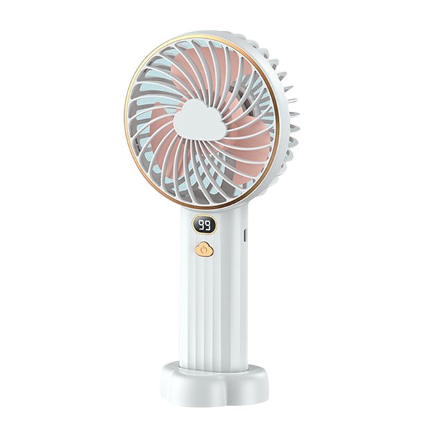 Comigeewa Mini Portable Small Fan Quiet Rechargeable Office Desktop Fan