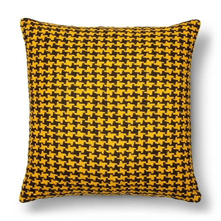 Threshold Decorative Houndstooth Oversized Throw Pillow Walmart Com