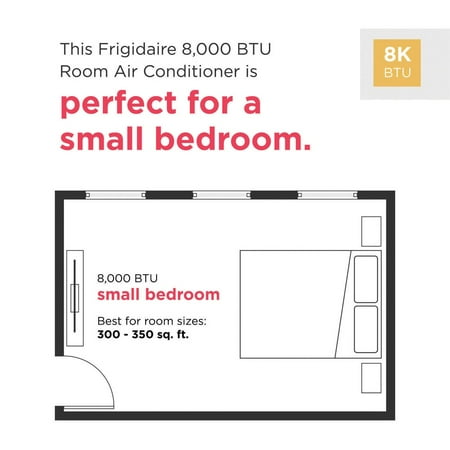 Frigidaire - 6,000 BTU Window Air Conditioner with Remote - White