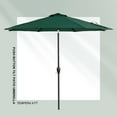 thumbnail image 3 of Tempera 9FT Push Botton Tilt patio umbrella, 3 of 9