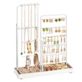 thumbnail image 1 of Soporte Ajustable para Collares SONGMICS en Blanco Mate, 1 of 6