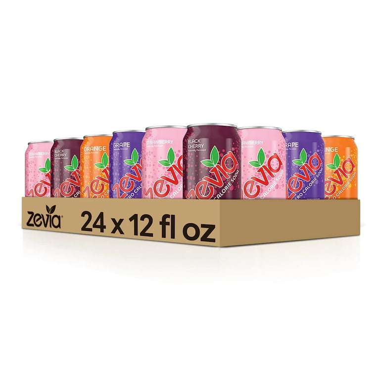 Fruity Variety Pack (12 Cans)  Keto-Friendly Soft Drinks – Perfy