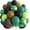 Black Coffee Green, variant on Giraffe Print Balloons Set, 12 Inch Safari Animal Deer Print Latex Balloons for Kids Two Wild One Birthday Decorations Baby Shower Forest Woodland Zoo Jungle Wildlife Theme Safari Party Decorations