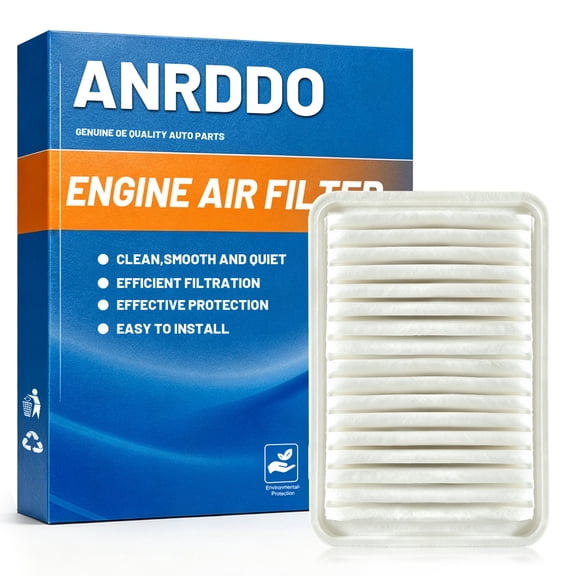ANRDDO Engine Air Filter Replacement for Toyota Camry 2002-2006, Highlander 2001-2013, Sienna, Solara, Lexus RX330/ES330 2004-2006