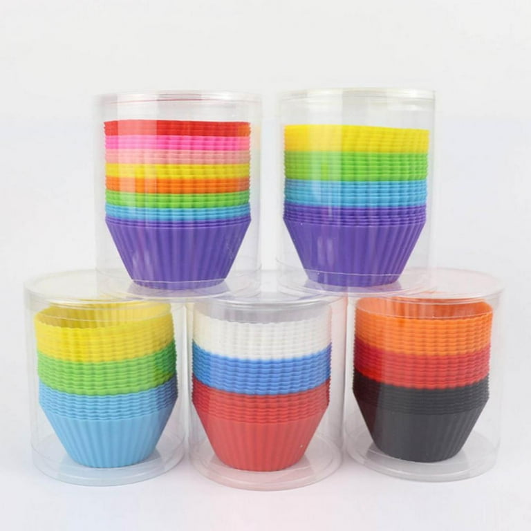 2 X 1-3/4 Taller Standard Size Greaseproof Baking Cup • Baking Liner •  Baking Cups • Muffins • Paper Liners • White Baking Cup