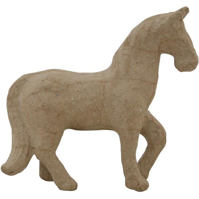 Paper Mache Horse 4.75" x 4.25"