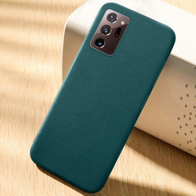 Funda suave mate de goma delgada de piedra arenisca para Samsung Galaxy S23 S22 Ultra S20 FE S21 A54 A34 A53 A51 A52 A72 A33 S10 Plus A12 Tan Jianjun unisex