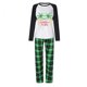 thumbnail image 4 of Pijamas familiares navideños a juego, conjuntos de pijamas verdes de Julio de 2023, 4 of 4