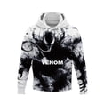 thumbnail image 3 of Sudadera con capucha de manga larga con estampado 3D de héroe Venom de Marvel de MINISO para hombres y mujeres, de alta gama, cómoda y cálida tela para otoño e invierno, 3 of 4