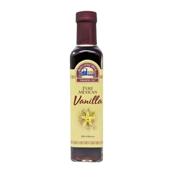 Blue Cattle Truck Trading Co. Pure Gourmet Mexican Vanilla Extract, Medium, 8.4 Ounce