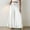 #White, variant on DPTALR Women's High Waisted Elastic Drawstring Wide Leg Palazzo Pants with Ruffle Hem and Pockets,Black,Size S