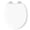 White, variant on Kohler Hyten Slow Close Round White Plastic Toilet Seat