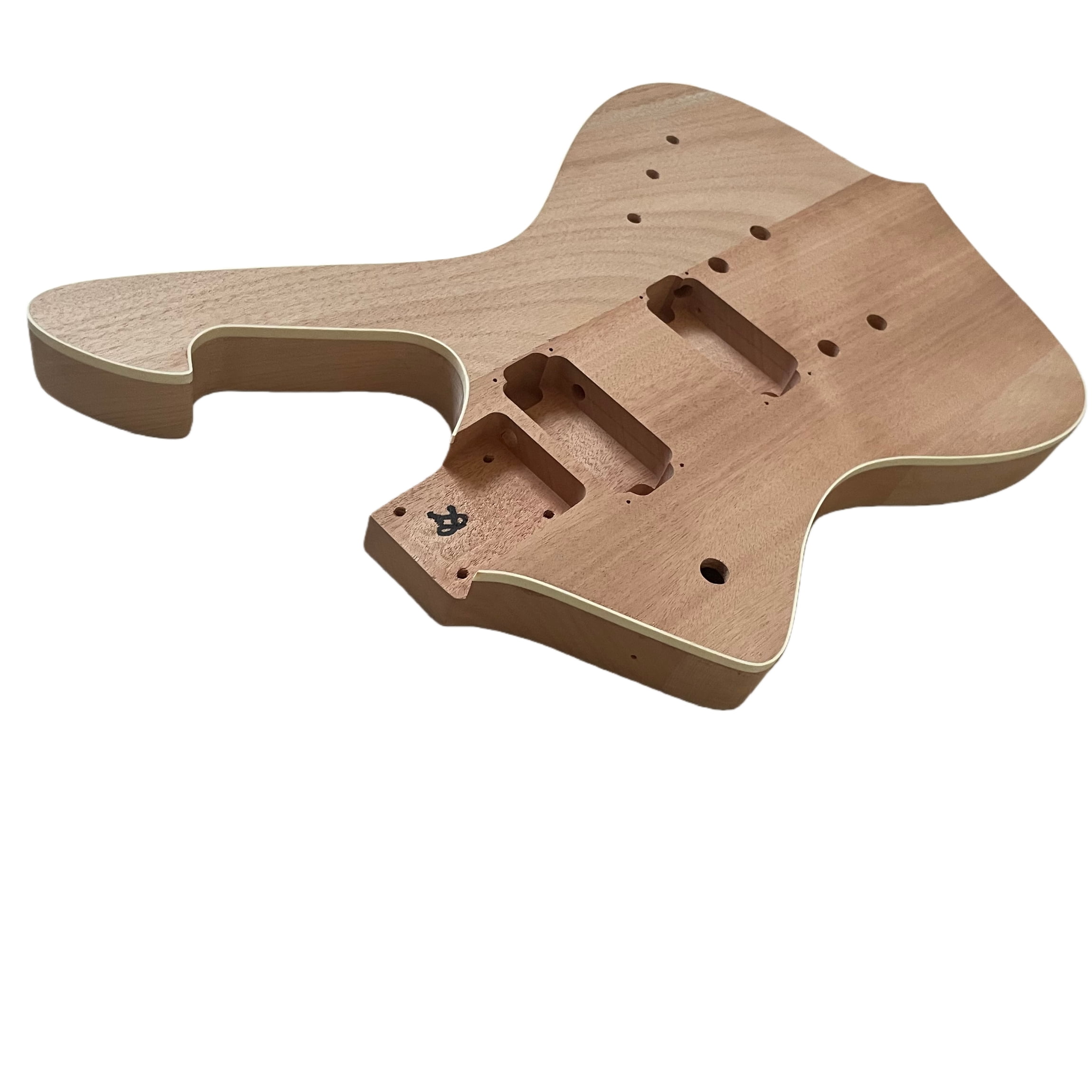 DIY Electric Guitar Kit Rosewood Fingerboard Mahogany Body ICE-Style 6-String Maverick