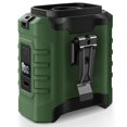 thumbnail image 1 of Ventilador de cintura portátil Buvizas 2025 de 10000 mAh con 5 velocidades, color verde, 1 of 7