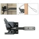 thumbnail image 4 of ajustables para pestillo de puerta de material acero, fácil instalación, abridor de puerta de , con cable, de cerco de pestillo de BLESIY Cerradura de cerca, 4 of 8