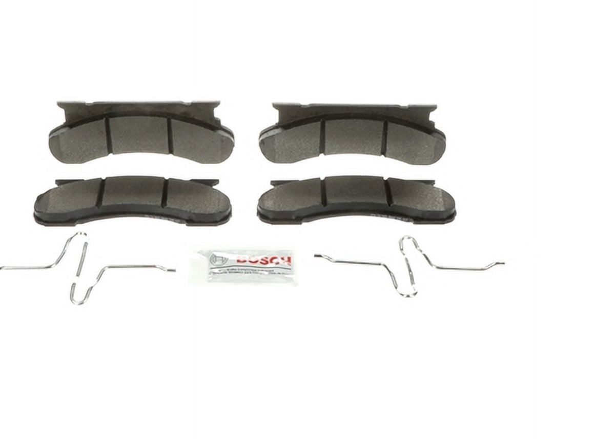Bosch BE120H Bosch Blue Semi-Metallic Brake Pads with Hardware