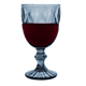 thumbnail image 3 of Copas de Vino Agua Vidrio Cristal Vintage 245 ml Vittori Juego 4 Piezas Color Azul Cobalto, 3 of 4