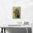 thumbnail image 2 of ARTCANVAS Two Vases of Flowers 1905 Canvas Art Print by Odilon Redon - Size: 18" x 12" (1.50" Deep), 2 of 9