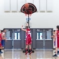 thumbnail image 4 of Costway Soporte de Baloncesto Ajustable 1,3-3,05 m Móvil con Ruedas Base Rellenable para Niños y Adultos Negro, 4 of 10