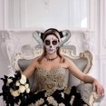 thumbnail image 3 of Oveja cuerno diadema bosque Animal Cosplay fotografía exposición para Halloween disfraz fiesta foto Ormromra 222226-3, 3 of 6