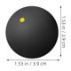 thumbnail image 2 of unbranded 3Ud Pelotas De Entrenamiento Para Squash En Con Rebote Alto Para Uso Deportivo Interior Y Exterior, 2 of 8