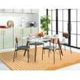 thumbnail image 3 of SAFAVIEH Montauk Amadine Striped Cotton Area Rug, Gold/Ivory, 6' x 9', 3 of 9