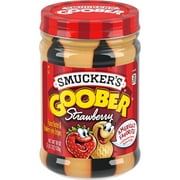 Smucker's Goober Peanut Butter and Strawberry Jelly Stripes, 18 Ounces